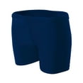 thumbnail image 1 of A4 4" Compression Short For Women in Navy | NW5313, 1 of 2