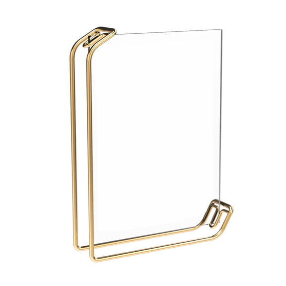 A4 6 Inch Acrylic Frame Metallic Bronze Picture Frame Photo Frame for Bedroom