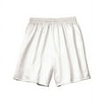 thumbnail image 1 of A4 7" Lined Tricot Mesh Shorts, White, Medium, 1 of 2