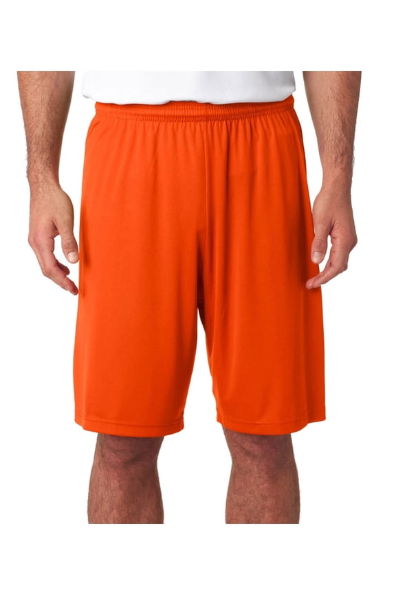 9" Cooling Performance Short, Athletic Orange, 3X-Large