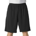thumbnail image 1 of A4 9" Moisture Management Shorts with Side Pockets, Black, Medium, 1 of 5