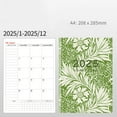 thumbnail image 1 of A4/A5 2025 Planner Notebooks Thick Paper 84 Pages Day/Week/Year Agenda Planner Notepad Multifunction Practical Datebook (D-A4), 1 of 7