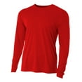thumbnail image 1 of A4 Adult Long Sleeve Cooling Performance Crew N3165, 1 of 2