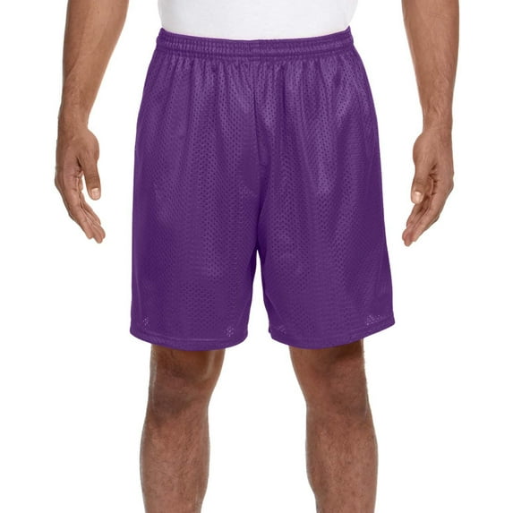 A4 Adult Seven Inch Inseam Mesh Short - N5293