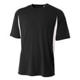 thumbnail image 1 of A4 Adult Short Sleeve Cooling Performance Color Block Tee N3181, 1 of 5