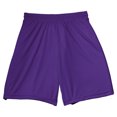 thumbnail image 1 of A4 Apparel N5244 Seven Inch Inseam Performance Short - Purple - 3X-Large, 1 of 2