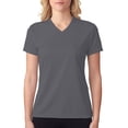 thumbnail image 1 of A4 Apparel NW3254 Ladies Textured Tech T-Shirt - Graphite - 2X-Large, 1 of 2