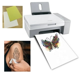Silhouette Printable Temporary Tattoo Paper MEDIA-TATTOO-WHT B&H