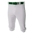thumbnail image 1 of A4 Baseball Knicker Pant For Men in White/Forest | N6003, 1 of 5