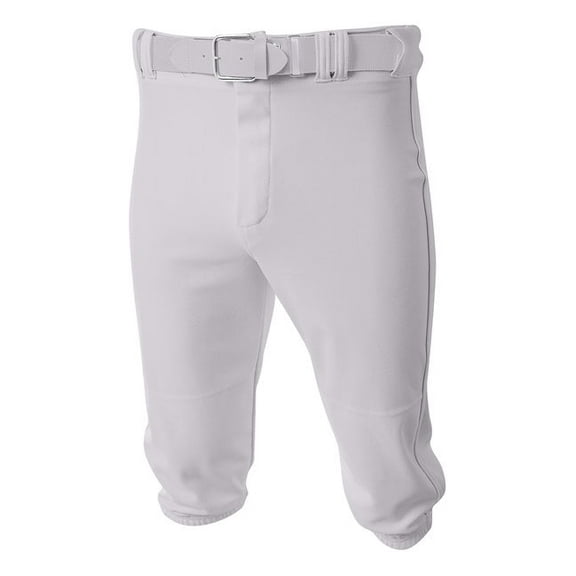 A4 Baseball Knicker Pant For Men in White | N6003