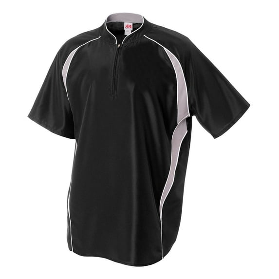 A4 Batting Jacket For Men in Black | N4241