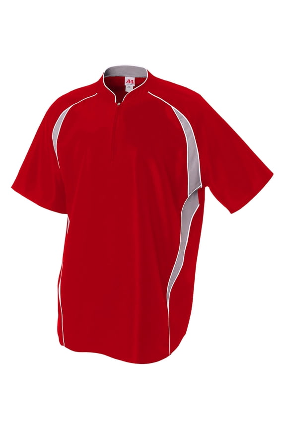 Batting Jacket For Men in Scarlet | N4241