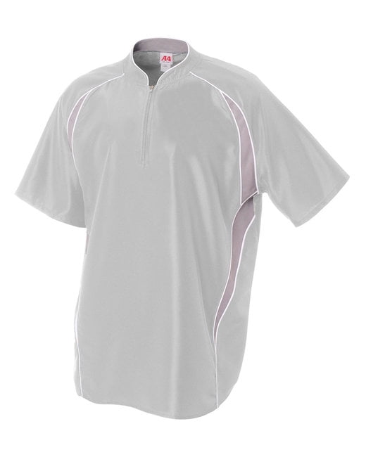 A4 Batting Jacket For Men in Silver N4241 Walmart