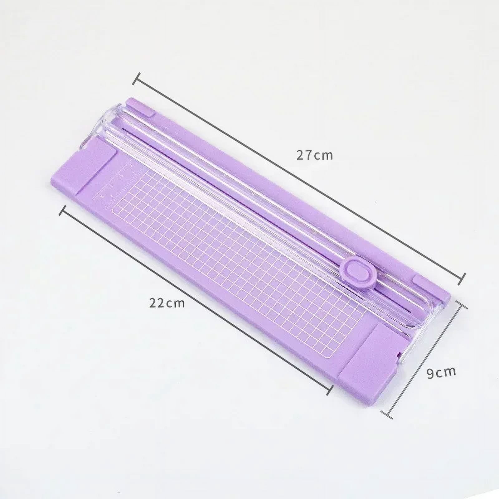 A4 Bidirectional Cutting Paper Cutter with Pull-out Ruler for Photo ...