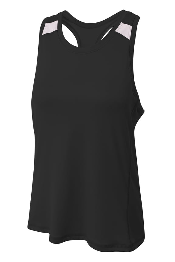 Bolt Singlet For Women in Black/White | NW2014