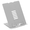 thumbnail image 1 of A4 Book Stand, Iron Adjustable Foldable Book Display Holder, Grey, 1 of 6