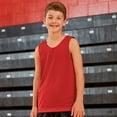 thumbnail image 1 of Youth Reversible Mesh Tank - HUNTER/ WHITE - L, 1 of 2