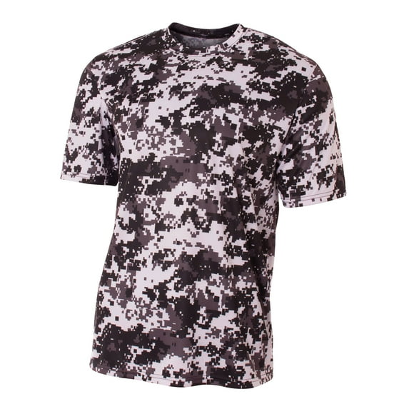 A4 Camo Performance Tee For Men in White Camo | N3256