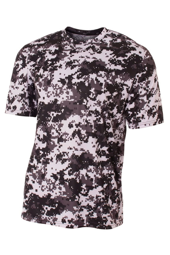 Camo Performance Tee For Youth Male in White Camo | NB3256