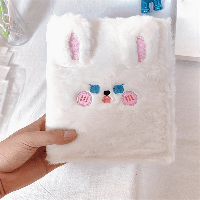 A4Cartoon Plush Binder, Photo Card Holder, Idol Photo Album Photocards