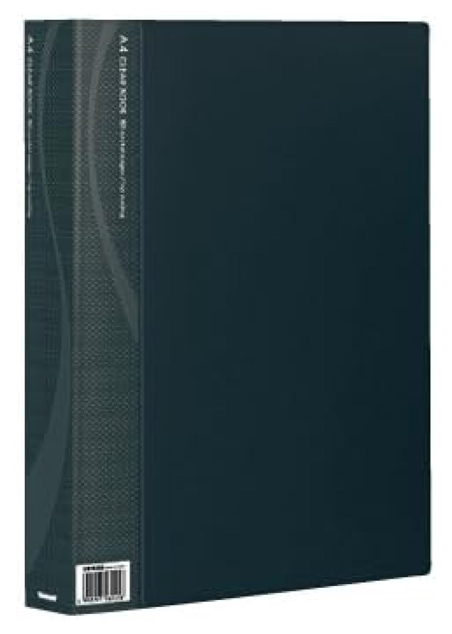 A4 Clear Book 80 Pockets - S-Shaped Binder - Black Presentation ...