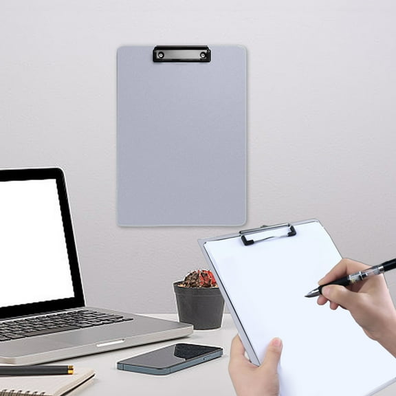 A4 Clipboard Folder | Plastic Writing Board Clip | Vertical Design | Durable Organizer for Office Home Documents | 1 Piece | 22.3x31.2cm | Sturdy File Holder | Multi-Color Options