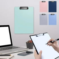 A4 Clipboard Folder | Plastic Writing Board Clip | Vertical Design | Durable Organizer for Office Home Documents | 1 Piece | 22.3x31.2cm | Sturdy File Holder | Multi-Color Options