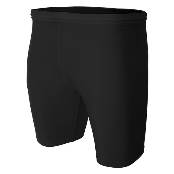 A4 Compression Short For Men in Black | N5259