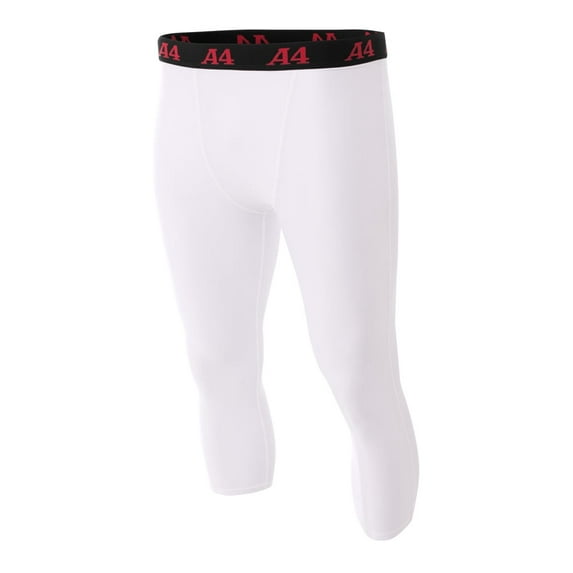 A4 Compression Tight For Men in White | N6202
