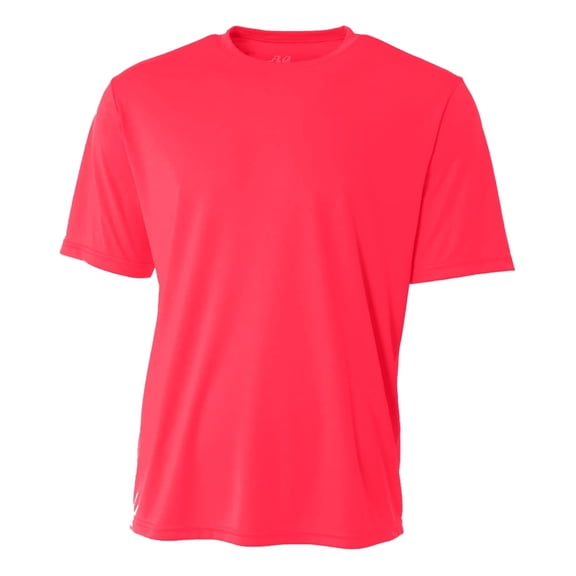 A4 Cooling Performance Crew For Men in Coral N3142