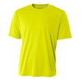 thumbnail image 1 of A4 Cooling Performance Crew For Men in Safety Yellow | N3142, 1 of 5