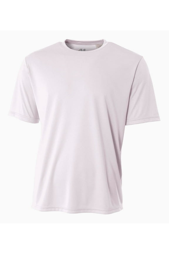 Cooling Performance Crew For Men in White | N3142