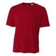 thumbnail image 1 of A4 Cooling Performance Crew For Youth Male in Cardinal | NB3142, 1 of 2