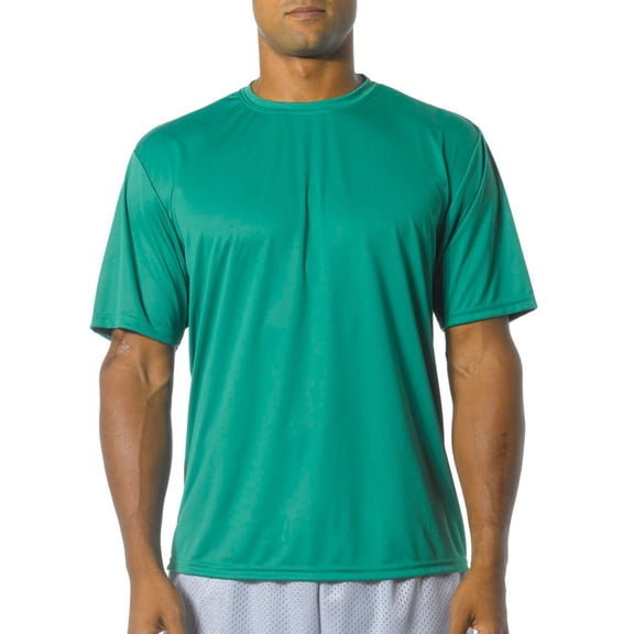 A4 Cooling Performance Crew , N3142 , KELLY GREEN , Small
