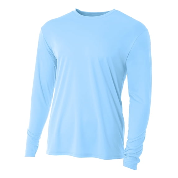 A4 NB3165 Cooling Performance Long Sleeve Crew For Youth Size Boys