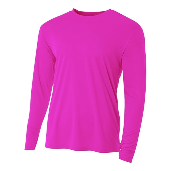 A4 N3165 Cooling Performance Long Sleeve Crew For Adult Size Male