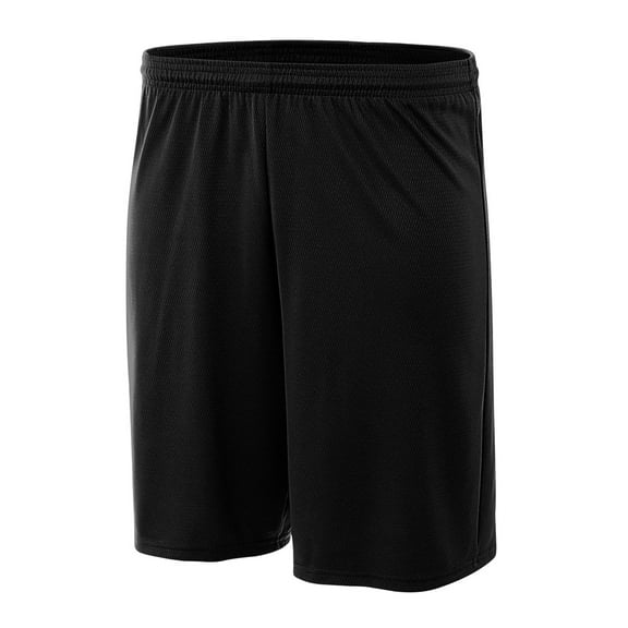 A4 Cooling Performance Power Mesh Practice For Teen Male in Black | NB5281