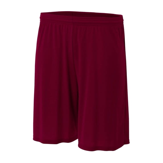 A4 Cooling Performance Short For Men in Maroon | N5244
