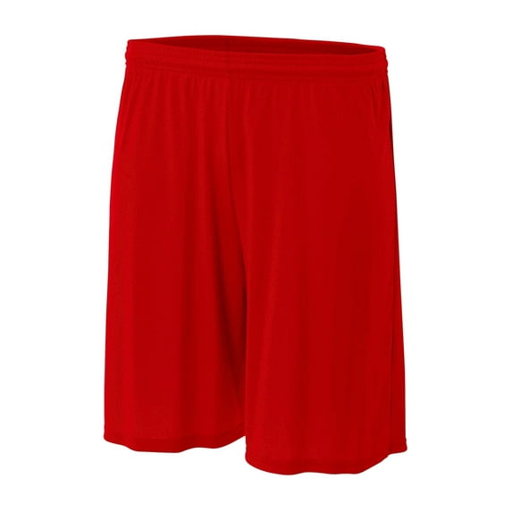 A4 Cooling Performance Short For Men in Scarlet | N5244