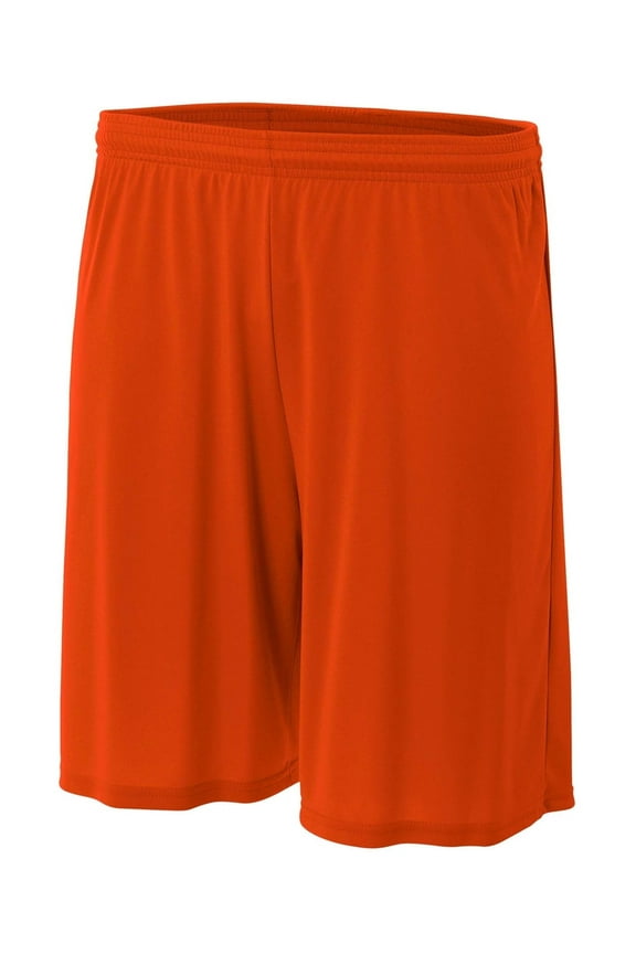 Cooling Performance Short For Teen Male in Athletic Orange | NB5244