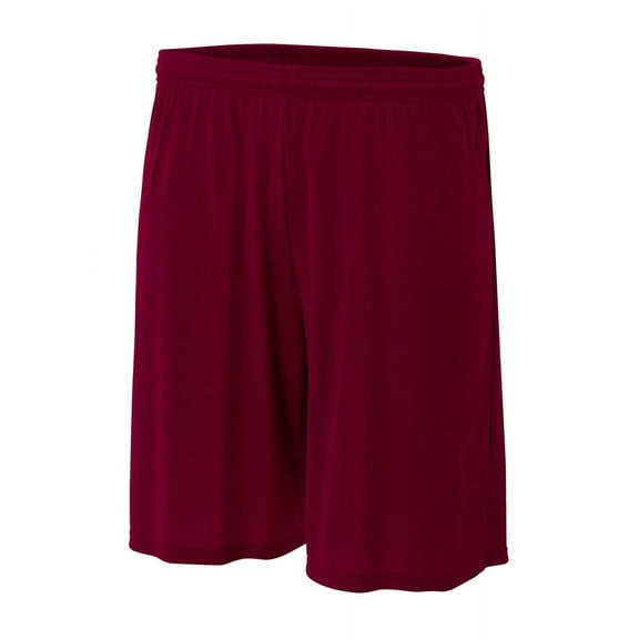 A4 Cooling Performance Short For Teen Male in Maroon | NB5244