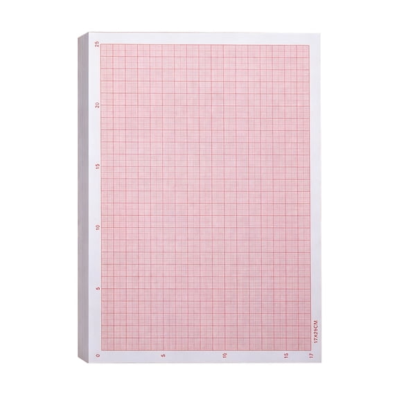 A4 Coordinate Graph Paper 20-Sheet Pack Suitable for Math Functions Charts Engineering Drafting Data Recording Statistics and Measurement Plotting