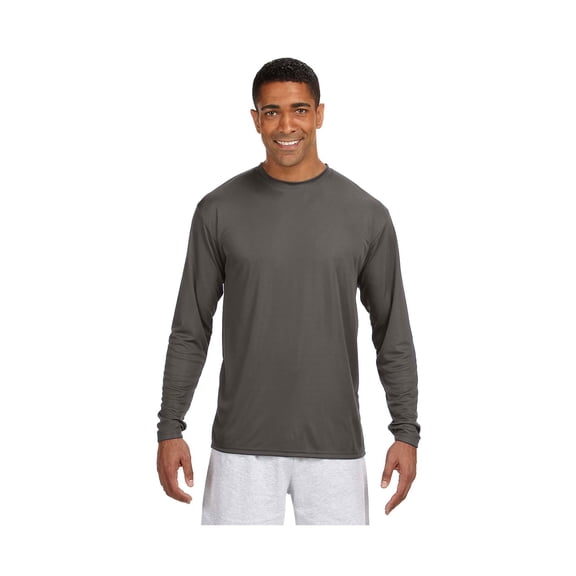 A4 Crew Neck Modern Fit Moisture Wicking T Shirts, M (Men's)
