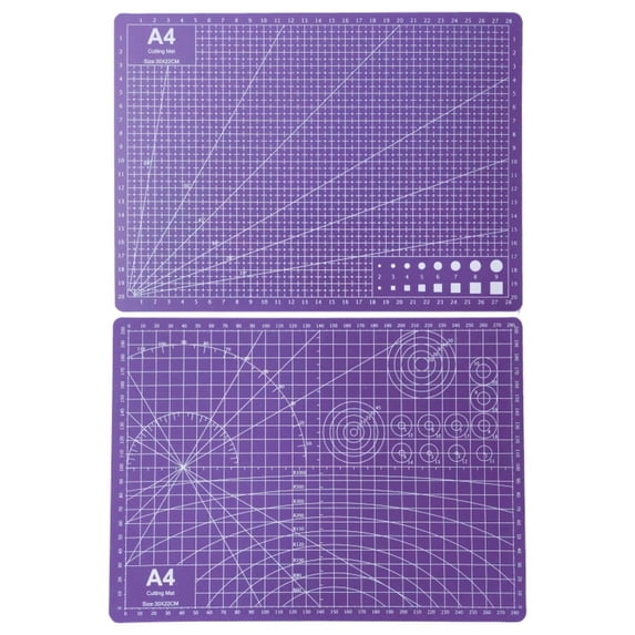 A4 Cutting Pad, Loetky Self-Repairing Table Cutting Board, Rotary Cutting Sewing Mat For Sewing Fabric Precision Scrapbooking Project