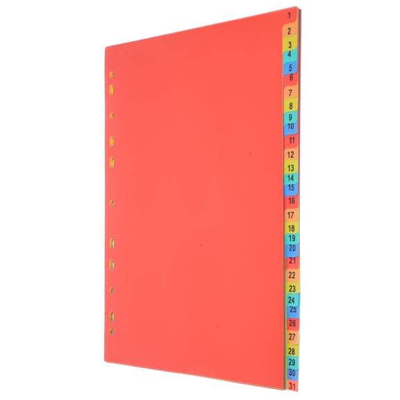 A4 Divider Notepad Loose-leaf Divider 29.80X22.00X0.10CM
