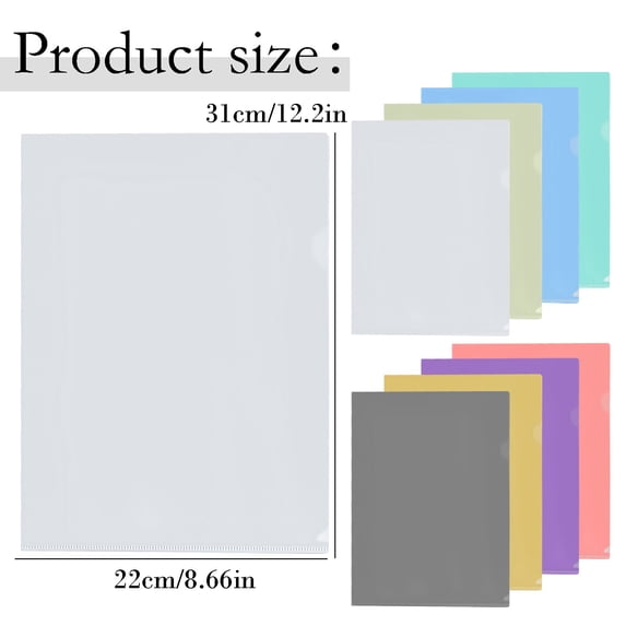 A4 Document Folder - 1 Pack Heavy Duty Paper File Holder - Plastic Letter Size Folder for Office Home - Expanding File Organizer for Documents Papers - Green