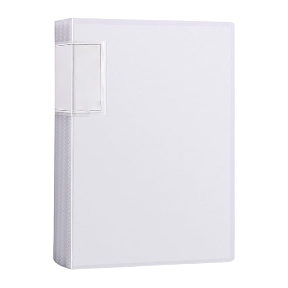 A4 Document Folder, 60-Page Poly File Organizer with Clear Multi-Pocket ...