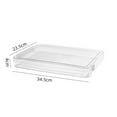 thumbnail image 1 of A4 Document Storage Box Desktop Office Test Paper Storage Printing Paper Box Case Paper File Folder Transparent File Organizer, 1 of 10