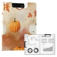 thumbnail image 1 of A4 Double Clip File Folder 18.9x12.6in Clipboards Foldable Binder Holds 80 Sheets Project Folder for Office, Home A Beautiful Autumn Scene, 1 of 9