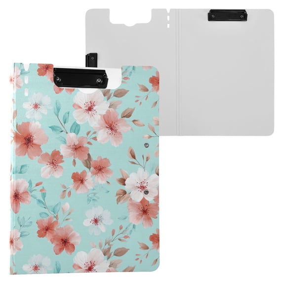 A4 Double Clip File Folder 18.9x12.6in Clipboards Foldable Binder Holds ...